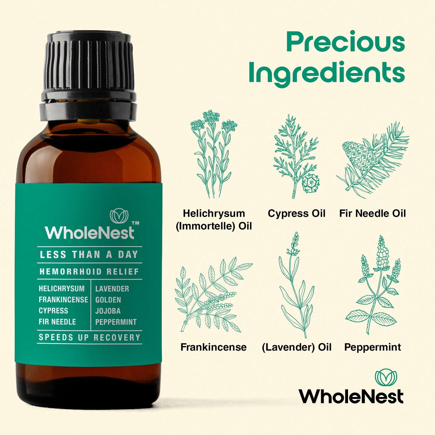 Less Than A Day hemorrhoid oil offer immediate hemorrhoid relief that is fast-acting and long-lasting and is completely safe for pregnancy and postpartum.