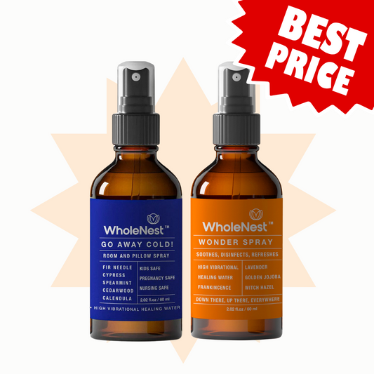 Baby Comfort Kit | Wonder Spray & Go Away Cold by WholeNest