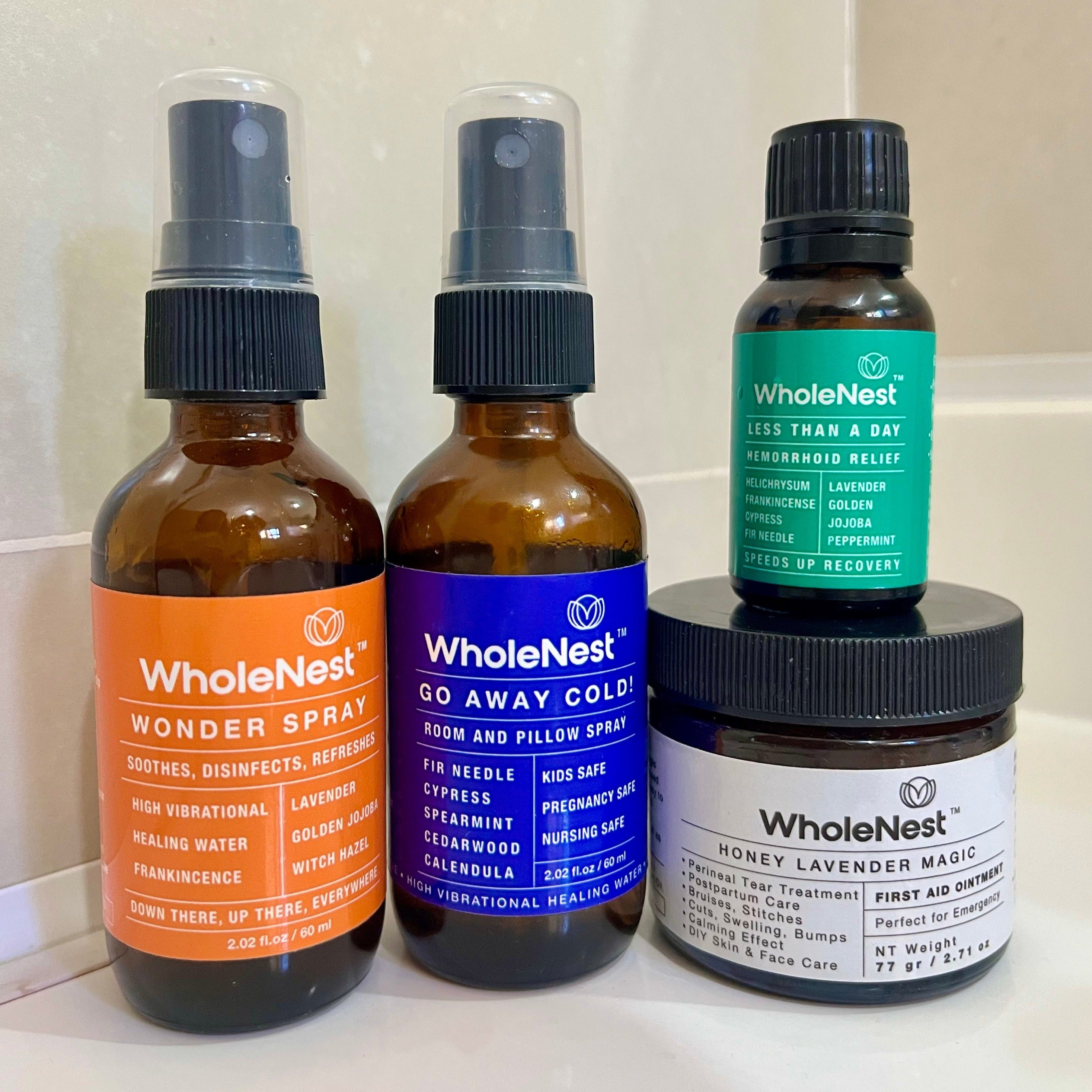 WholeNest is a line of all-natural postpartum products based on the mind-body connection and its natural healing abilities.