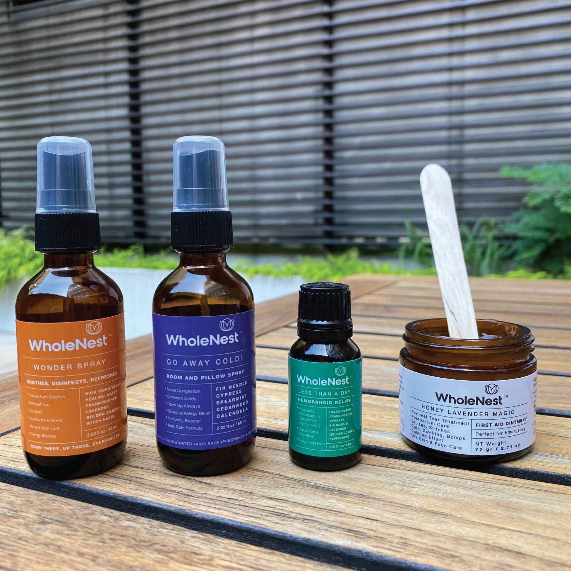 WholeNest is a line of all-natural postpartum products based on the mind-body connection and its natural healing abilities.